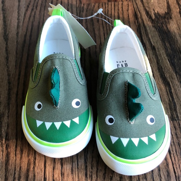 GAP Dino Face Baby Boy Sneakers - Picture 2 of 8